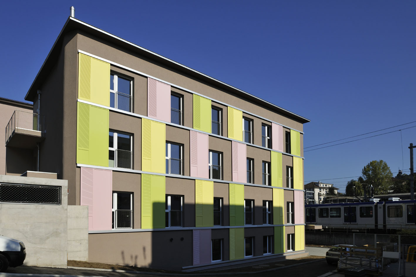 Transformation et rénovation d'un immeuble à Renens (VD)